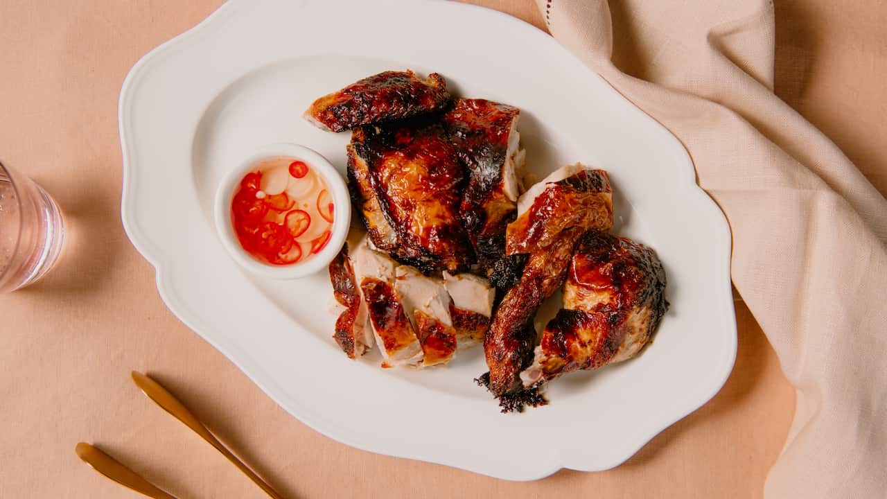 Chinese roast chicken